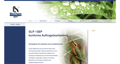 Desktop Screenshot of biochemagrar.de